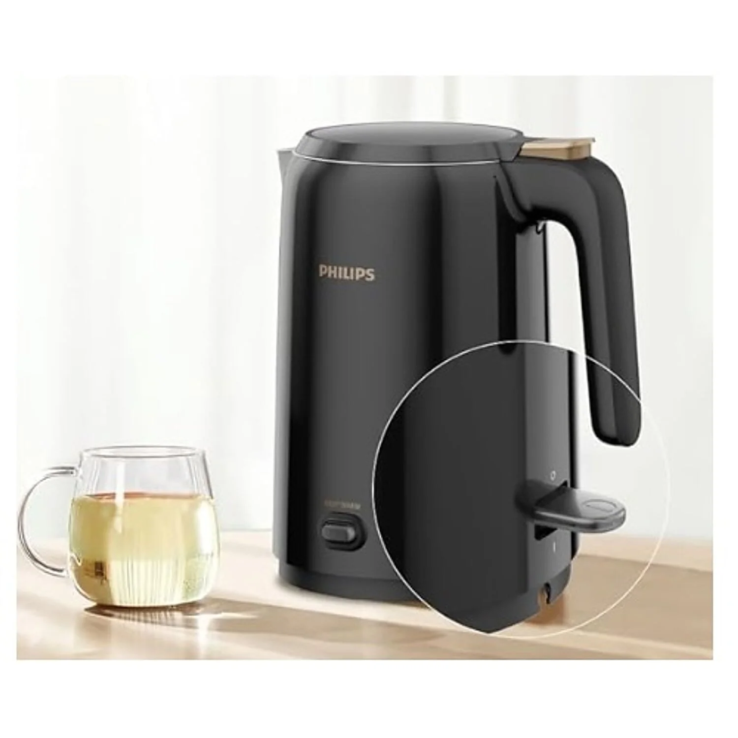 Philips Double Walled Electric Kettle 1.5L - HD9378/80 - Image 5