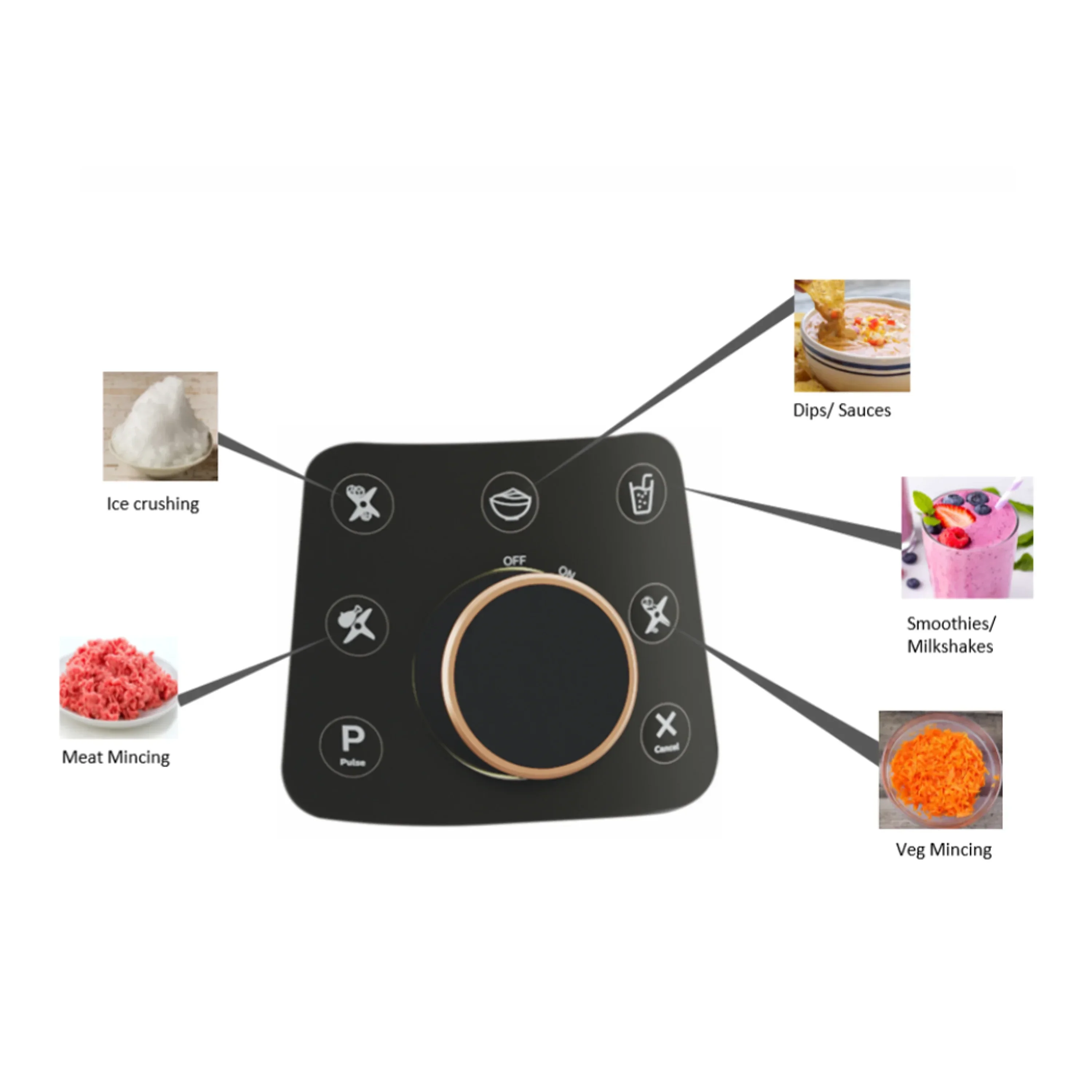 Philips Mixer Grinder 1000W with Preset Modes - HL7778/00 - Image 3