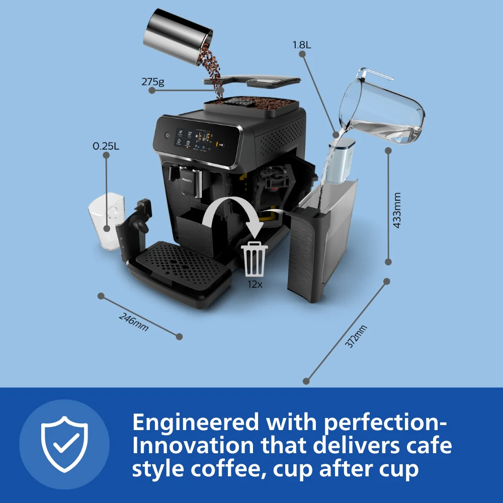 Philips Fully Automatic Espresso Machine - EP2230/10 - Image 9