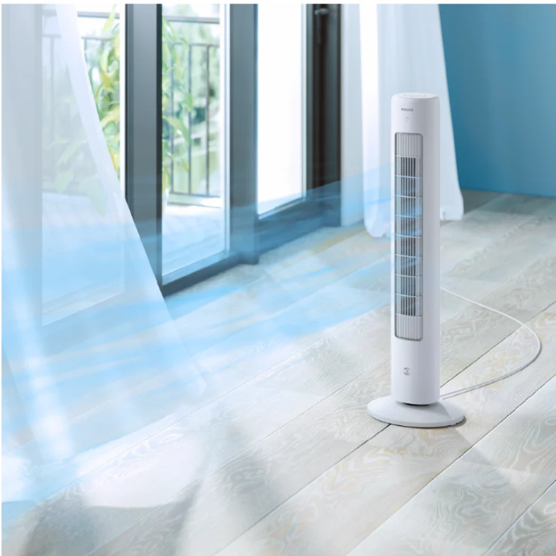 Philips Bladeless Technology Tower Fan with Touchscreen Panel and Remote Control - CX5535/00 - Image 3