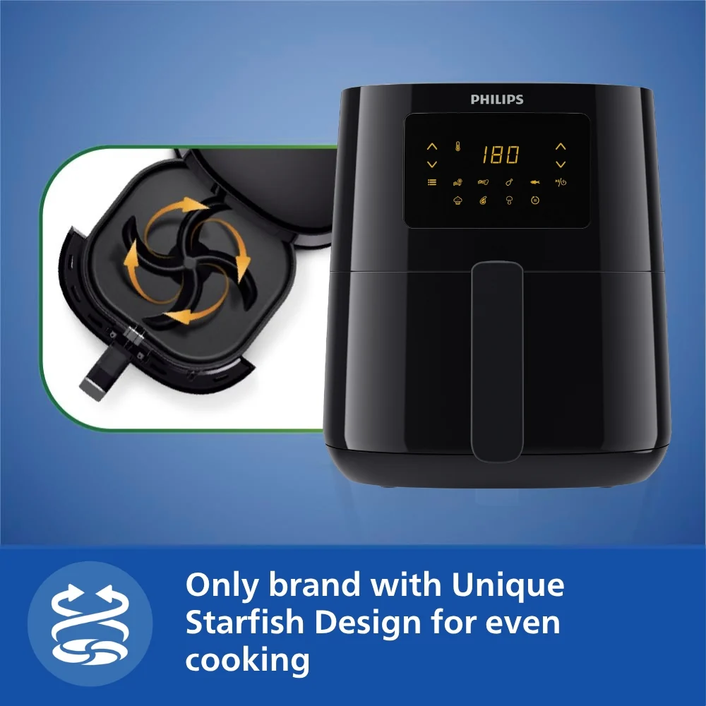 Philips 4.1L Digital Airfryer with Rapid Air Technology - HD9252/90 - Image 5