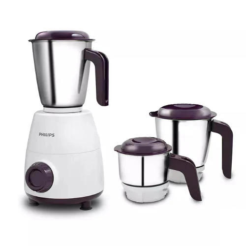 Philips 500W Powerful and Efficient Mixer Grinder with 3 Jars - HL7505/00 - EMP