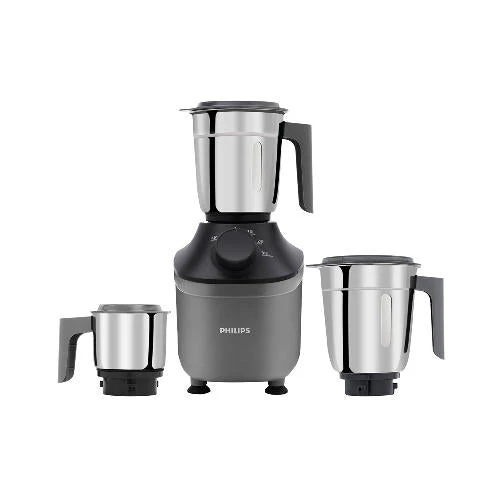 Philips 800 Watt Powerful motor mixer grinder with MicroGrind Technology in Grey colour - HL7770/00 - EMP