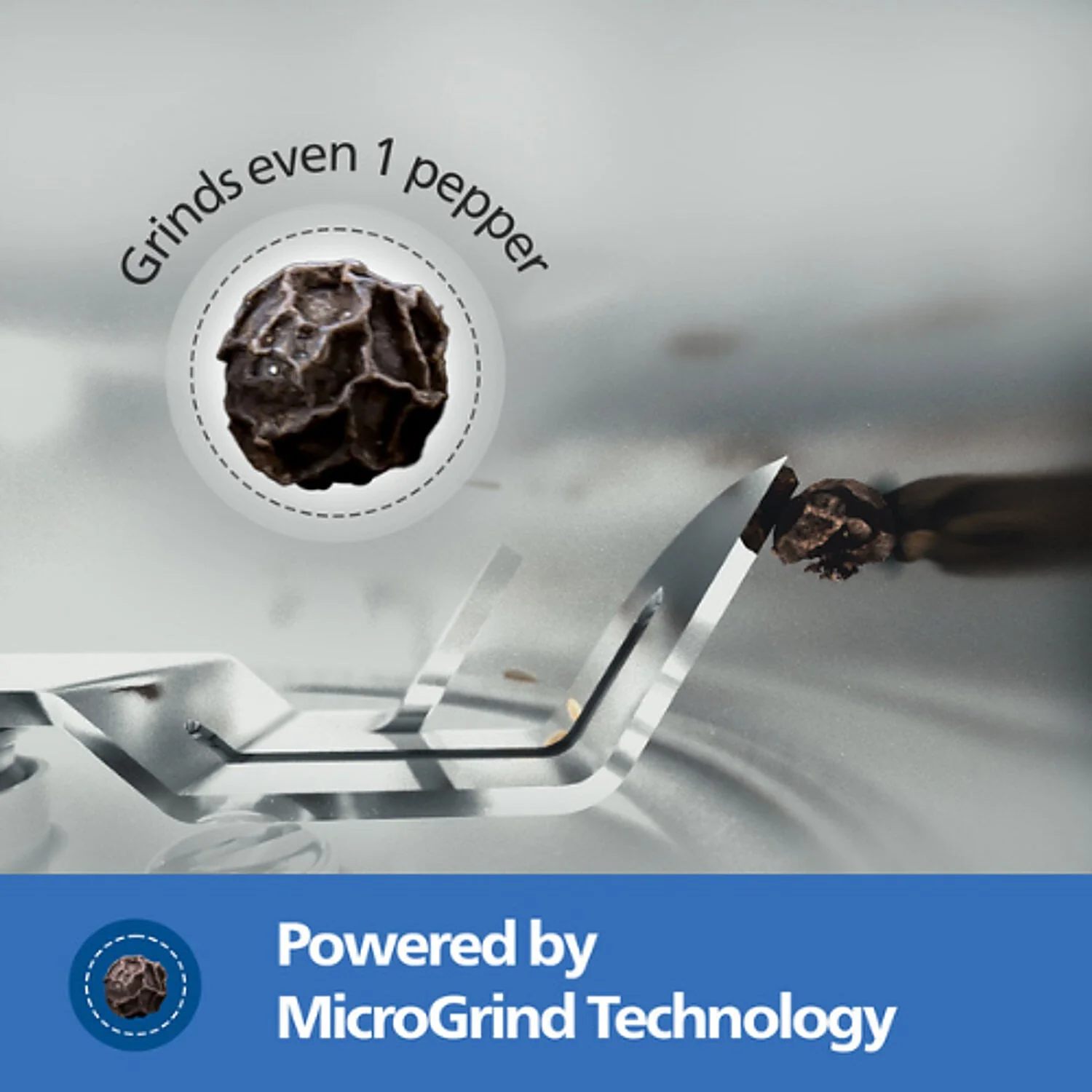 Philips 800 Watt Powerful motor mixer grinder with MicroGrind Technology in Grey colour - HL7770/00 - EMP - Image 2
