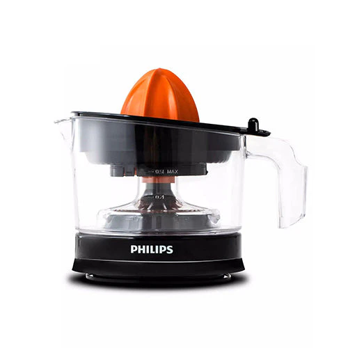 Philips Citrus Press Juicer 25Watt 0.5 Ltr Transparent & Black - HR2788/00 - EMP