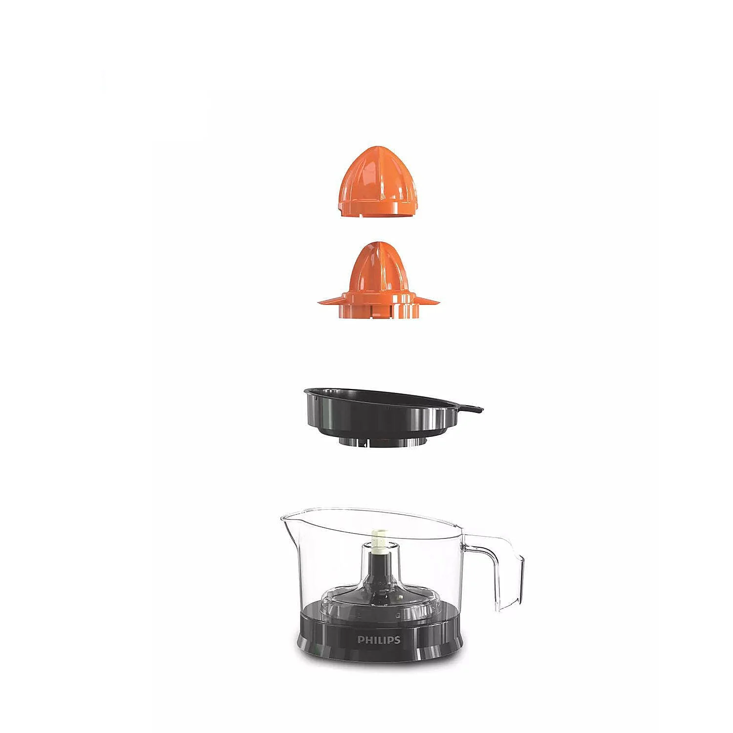 Philips Citrus Press Juicer Black & Transparent - HR2777/00 - EMP - Image 4
