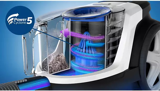 Philips FC9351/01 PowerPro Compact Bagless Vacuum Cleaner 1900W - EMP - Image 6