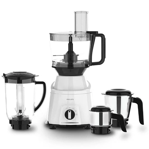 Philips Mixer Grinder with Food Processor Jar 750 Watt White - HL7763/00 - EMP