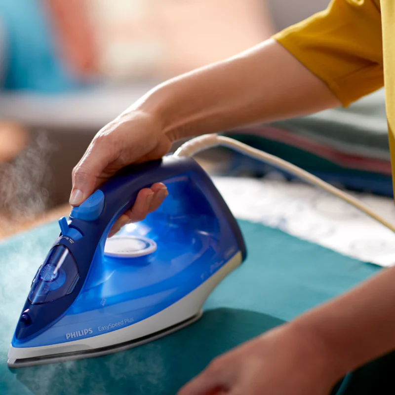 Philips EasySpeed Steam iron Ceramic soleplate 2200W Blue - GC2145/20 - Image 3