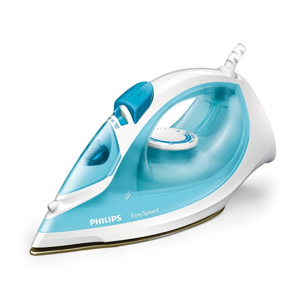 Philips EasySpeed Steam Iron 2000W (Sky Blue) - GC1028/20