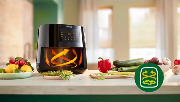 Philips HD9270/70 Digital Airfryer 2000W, 6.2L, Touch Presets - Image 6