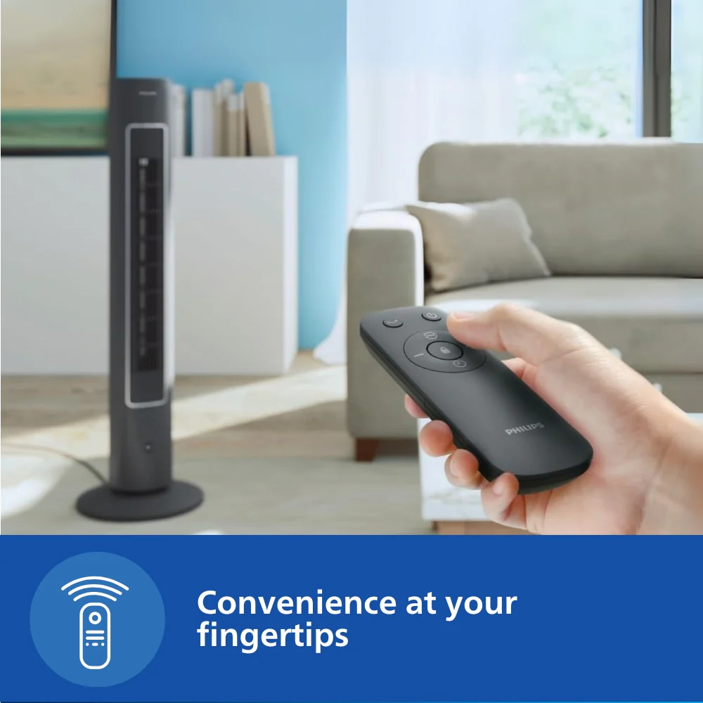 Philips Bladeless Tower Fan - CX5535/11 - Image 3