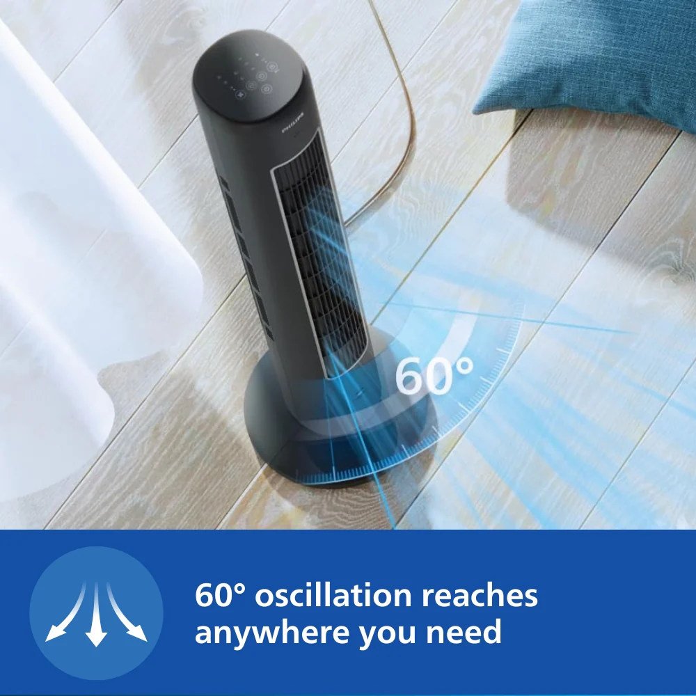 Philips Bladeless Tower Fan - CX5535/11 - Image 4