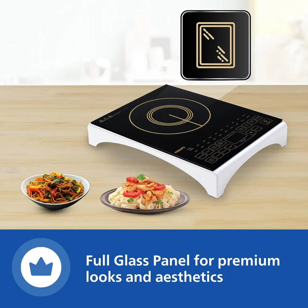 Philips Induction Cooktop with Sensor Touch Control - HD4938/01 - Image 6