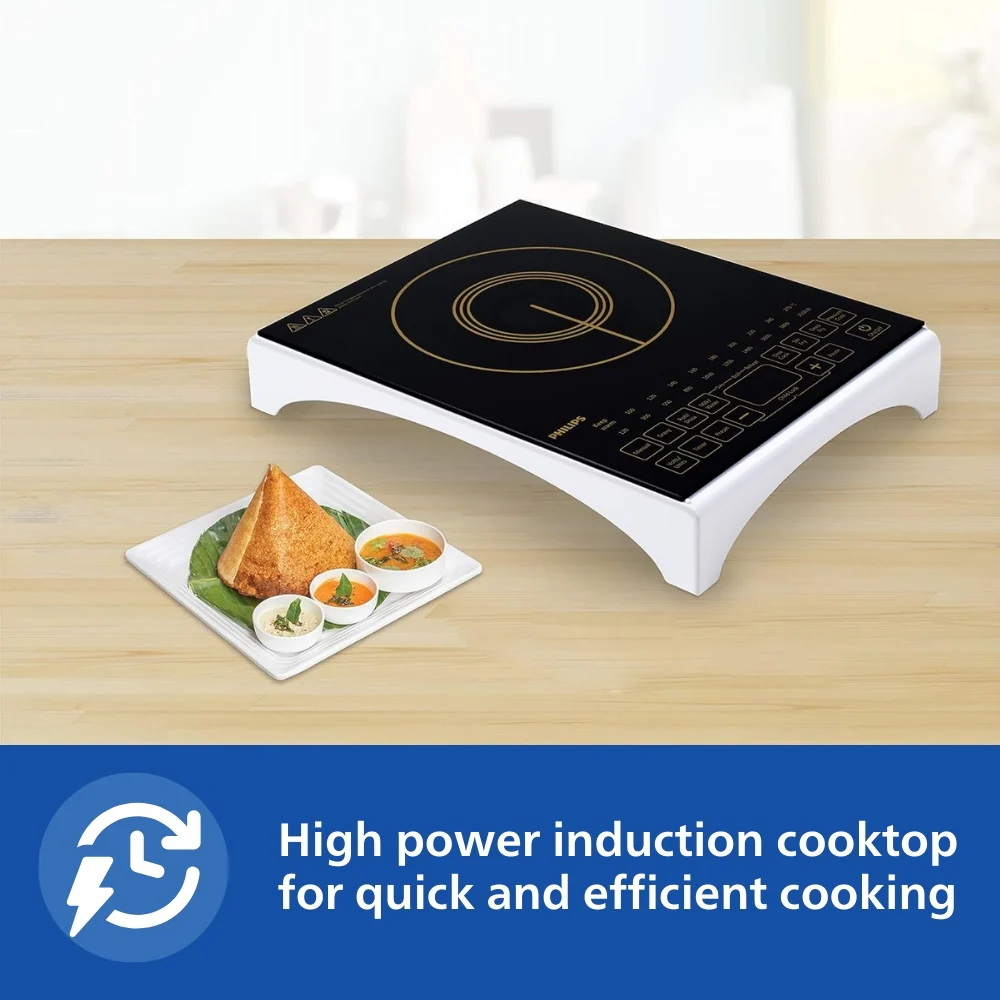 Philips Induction Cooktop with Sensor Touch Control - HD4938/01 - Image 8