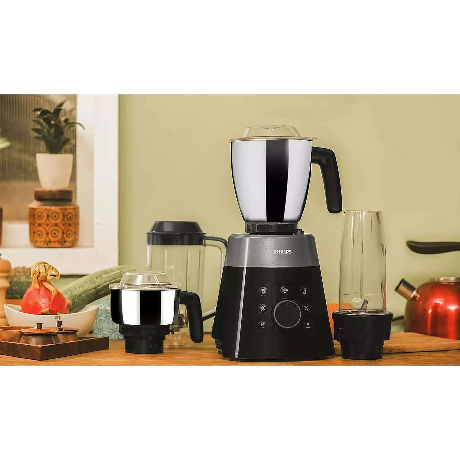 Philips Mixer Grinder 750W with Optimum Speed Sensors - HL7777/00 - Image 3