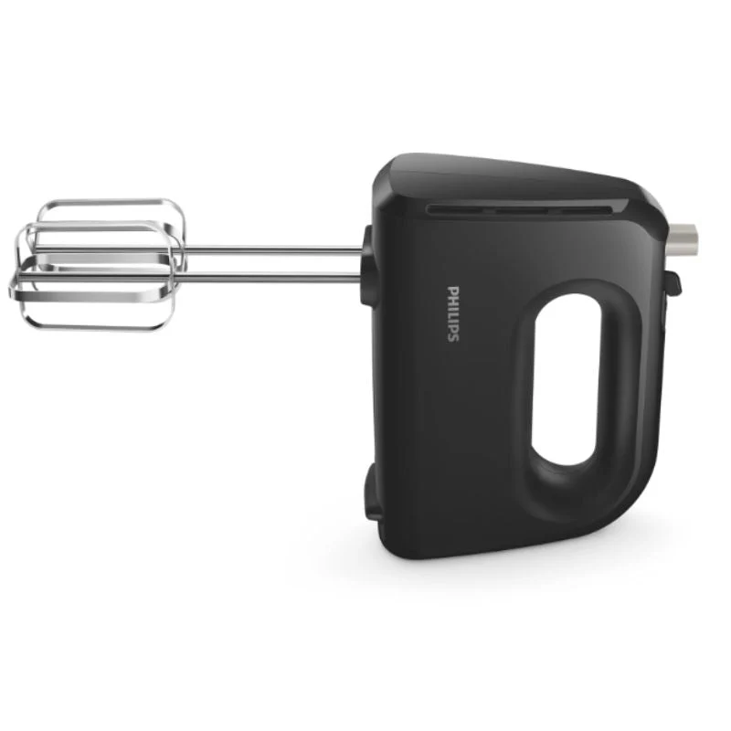 Refurbished Philips Daily Hand Mixer 300W 5 Speed Black - HR3705/10 - Image 2