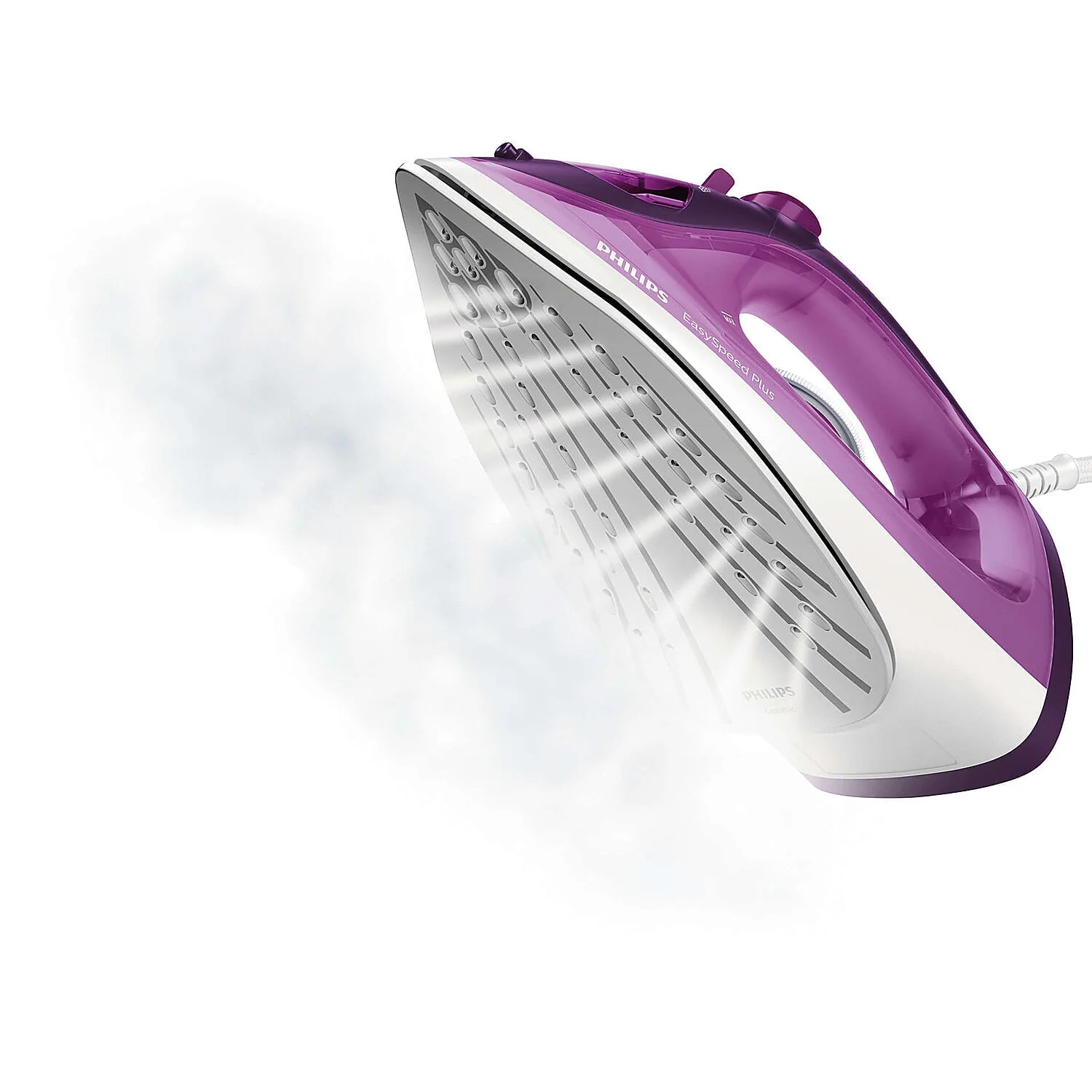 Refurbished Philips EasySpeed Plus Steam Iron 2400W Purple - GC2147/30 - Image 2