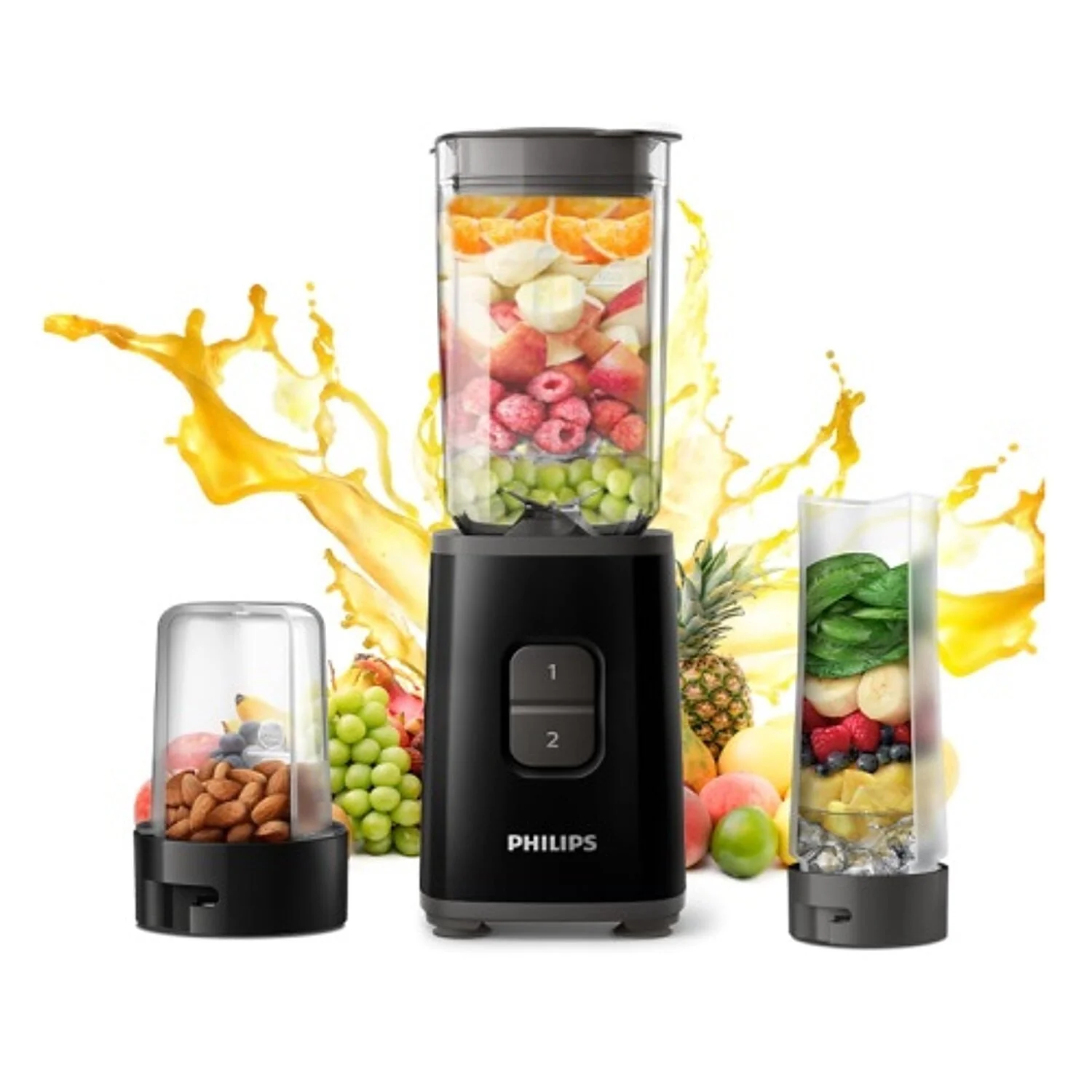 Refurbished Philips electric nutri-blend mixer with 3-Jar Capacity - HR2603/90 - Image 3