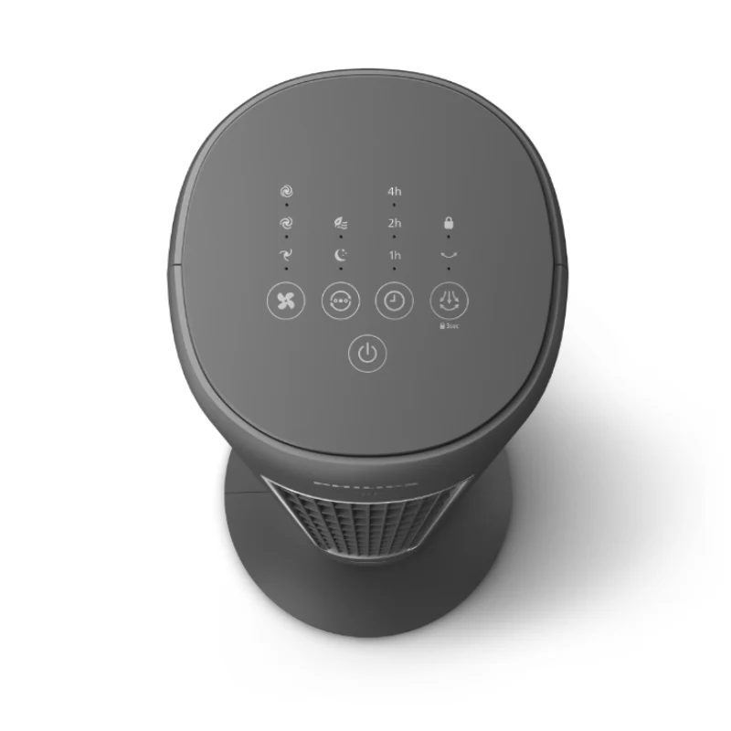 Refurbished Philips High Performance Bladeless Technology Tower Fan with Touchscreen Panel and Remote Control - CX5535/11 - Image 4
