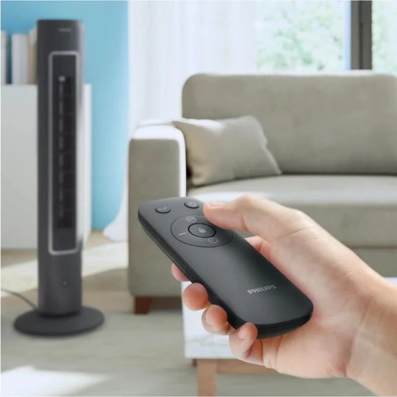 Refurbished Philips High Performance Bladeless Technology Tower Fan with Touchscreen Panel and Remote Control - CX5535/11 - Image 6