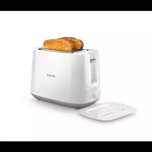 Refurbished Philips Two Slice Pop Up Toaster with Bun Warmer - HD2582/00